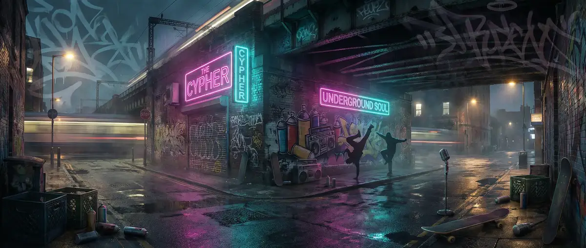 女囚泪 - 城市街头文化夜景